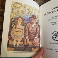 Anne of Green Gables - Illustrated Junior Library - L.M. Montgomery 1987 Grosset & Dunlap vintage hardback
