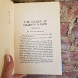 The Secret at Shadow Ranch (Nancy Drew Mystery Stories #5) - Carolyn Keene 1931 Grosset & Dunlap vintage hardback