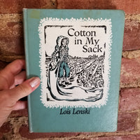 Cotton In My Sack - Lois Lenski 1949 J. B. Lippincott 1st edition vintage hardback
