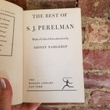 The Best of S. J. Perelman- 1947 Modern Library vintage hardback