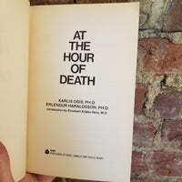At the Hour of Death -  Karlis Osis 1977 Avon vintage paperback