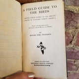 A Field Guide to the Birds of Eastern North America - Roger Tory Peterson 1934 1st edition Houghton Mifflin vintage hardback