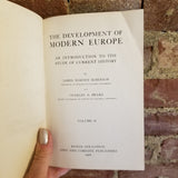 The Development of Modern Europe Volume II - James Harvey Robinson 1908 Ginn & Co vintage hardback