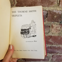 The Thorne Smith Triplets: Topper Takes a Trip, The Night Life of the Gods, The Bishop's Jaegers - Thorne Smith 1942 Sun Dial Press vintage hardback