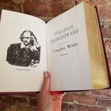 The Complete Works of William Shakespeare Illustrated 2009 Borders Classics leatherbound hardback