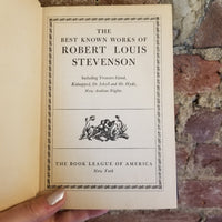 The Best Known Works of Robert Louis Stevenson - Robert Louis Stevenson 1941 Blue Ribbon Books vintage hardback