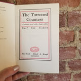 The Tattooed Countess - Carl Van Vechten 1924 1st edition Alfred Knopf vintage hardback
