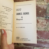 007 James Bond: A Report - O.F. Snelling 1964 Signet Books vintage paperack