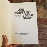 They Call Me Coach - John Wooden 1972 Word Inc 1st edition vintage hardback