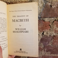 Macbeth (The Folger Library General Reader's Shakespeare) - William Shakespeare, Louis B. Wright- 1959 Pocket Books vintage paperback