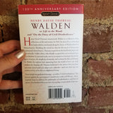 Walden & Civil Disobedience - Henry David Thoreau, W.S. Merwin 1999 Signet Classics 150th Anniversary edition