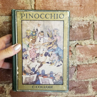 Pinocchio-Carlo Collodi, Charles  Folkard - 1916 David McKay Company vintage hardback