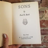Sons  - Pearl S. Buck 1932 P.F. Collier vintage hardback