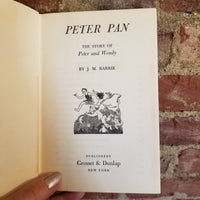 Peter Pan - J.M. Barrie 1911 Grosset & Dunlap Companion Library vintage hardback
