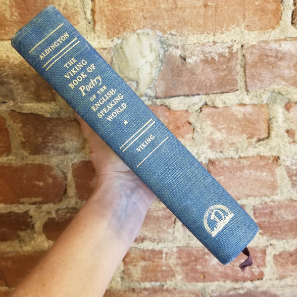 The Viking Book of Poetry of the English Speaking World Volume 1 - Richard Aldington1959 The Viking Press vintage hardback