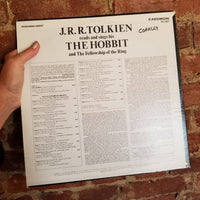 J.R.R. Tolkien -The Hobbit & Fellowship Of The Rings -LP Record 1975 Caedmon Records -TC1477