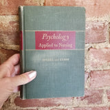 Psychology Applied to Nursing - Lawrence Averill 1954 W.B. Saunders Company vintage hardback