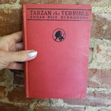 Tarzan the Terrible -Edgar Rice Burroughs 1921 Grosset & Dunlap vintage hardback