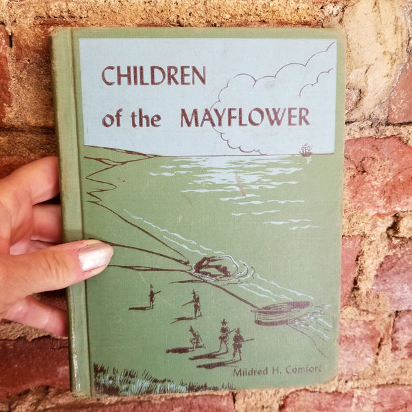 Children of The Mayflower - Mildred Comfort  1941 Beckley-Cardy Company vintage hardback