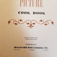 Betty Crocker's Picture Cookbook - Betty Crocker 1950 1st edition 8th printing McGraw-Hill vintage hardback