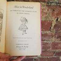 Alice in Wonderland and Through the Looking Glass- Lewis Carroll -Companion Library-Grosset & Dunlap vintage hardback