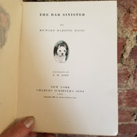 The Bar Sinister - Richard Harding Davis 1903 Charles Scribner's Sons 1st edition vintage hardback