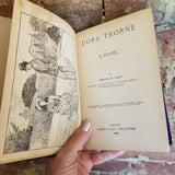 Dora Thorne - Charlotte M. Brame, Betha Clay 1890 Laird and Lee vintage hardback