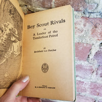Boy Scout Rivals or A Leader of the Tenderfoot Patrol - Archibald Lee Fletcher 1913 M.A. Donahue Co vintage hardback
