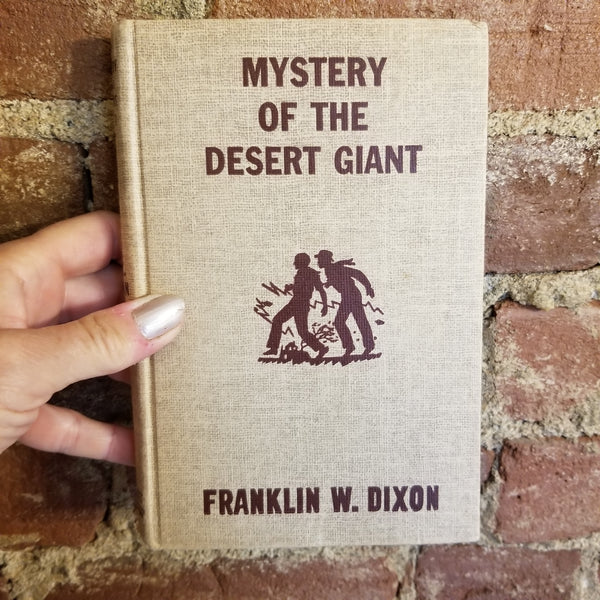 Il mistero del gigante del deserto di Franklin W Dixon, Hardy Boys Libro  40, Libro per bambini vintage, Prima edizione, Tweed con sovraccoperta -   Italia