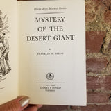 Mystery of the Desert Giant (The Hardy Boys #40) - Franklin W. Dixon 1961 Grosset & Dunlap vintage hardback