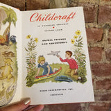 Childcraft Animal Friends and Adventures Vol 4 - Field Enterprises 1949 vintage hardback