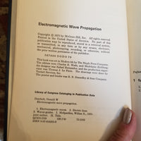 Electromagnetic Wave Propagation - Donald Dearholt 1973 McGraw Hill vintage hardback