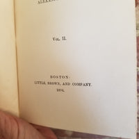 Twenty Years After Vol 1 & II -  Alexandre Dumas-1894 Little, Brown, and Company vintage hardbacks