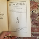 Sister Carrie - Theodore Dreiser 1917 Modern Library vintage hardback