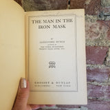 The Man in the Iron Mask - Alexandre Dumas Grosset & Dunlap vintage hardback