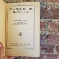 The Man in the Iron Mask - Alexandre Dumas Grosset & Dunlap vintage hardback