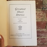Greatest Short Stories Vol V -1953 PF Collier vintage hardbacks
