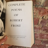 Complete Poems Of Robert Frost, 1949 - Robert Frost 1961 13th Printing Holt, Rinehart & Winston vintage hardback