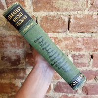 Greatest Short Stories Volume VI -1953 P.F. Collier vintage hardback