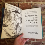 The Mystery of the Screaming Clock - Robert Arthur 1968 Random House vintage hardback