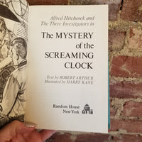 The Mystery of the Screaming Clock - Robert Arthur 1968 Random House vintage hardback