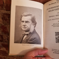 Autobiography and Selected Essays - Thomas Henry Huxley 1909 Houghton Mifflin vintage hardback