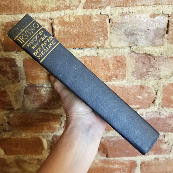 THE WORKS OF WASHINGTON IRVING Volume 4 -Knickerbocker's History of New York-1954 P. F. Collier vintage hardback