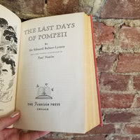 The Last Days of Pompeii - Edward Bulwer-Lytton 1949 The Fountain Press vintage hardback