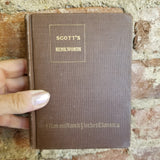 Kenilworth-Walter Scott 1922 Macmillan Pocket Classic hardback