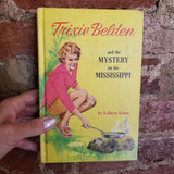 Trixie Belden and the Mystery of the Mississippi - Kathryn Kenny 1967 Golden Press vintage hardback