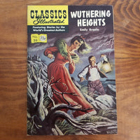 Classics Illustrated #59 Wuthering Heights- Emily Bronte -(Summer 1969, Gilberton) vintage comic