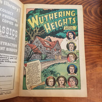 Classics Illustrated #59 Wuthering Heights- Emily Bronte -(Summer 1969, Gilberton) vintage comic