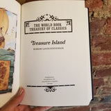 Treasure Island Children's Classics - Robert Louis Stevenson - 1988 World Book Treasury of Classics vintage hardback