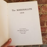 The Marshallite - John Marshall High School- Richmond, VA 1936 Yearbook hardback